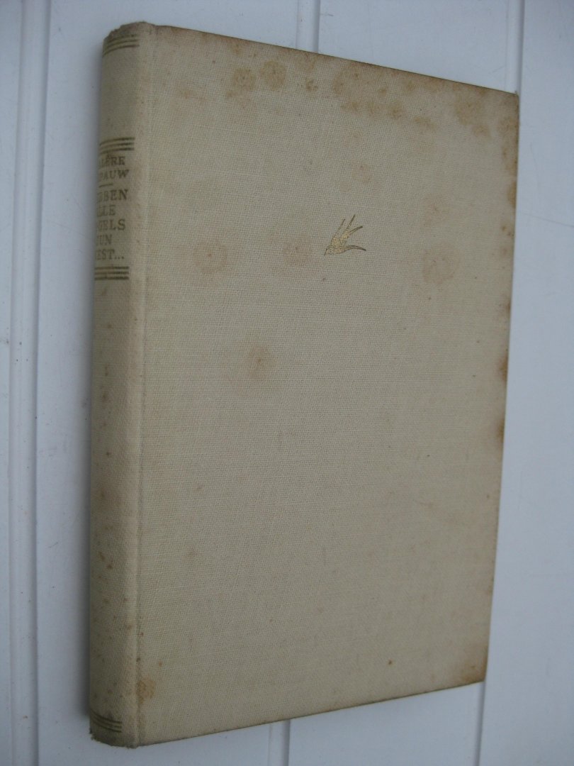 Depauw, Valère - Hebben alle Vogels hun Nest...