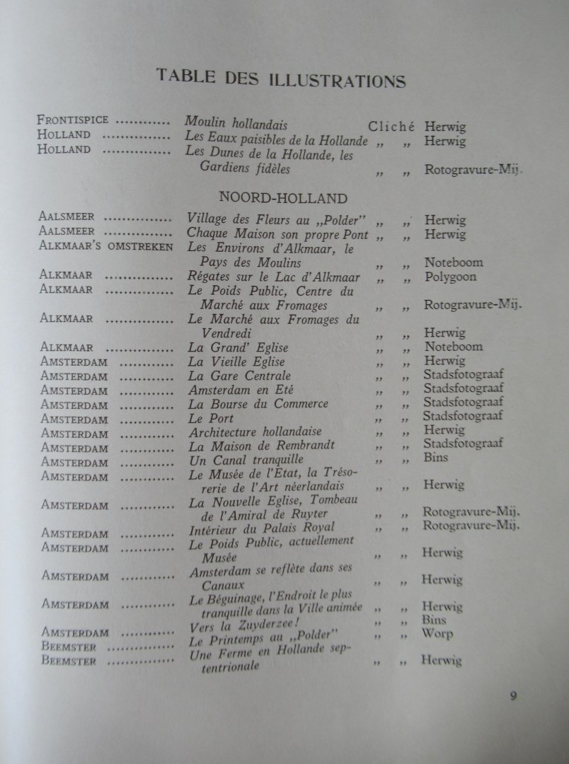 Deventer, W.P.F. - Holland - La Hollande paysage, architecture, vie populaire