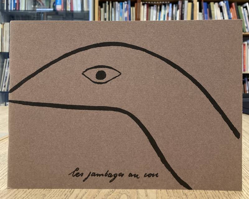 CORNEILLE & CHRISTIAN DOTREMONT [TEXT]. - Corneille:   'Les jambages au cou'