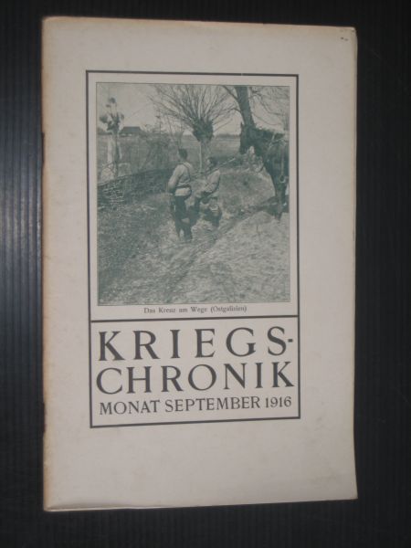  - Kriegs-Chronik, Monat September 1916