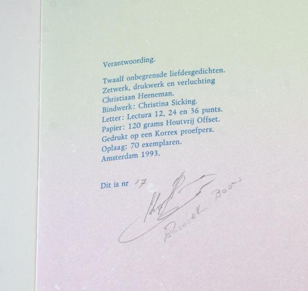 Booms, Elisabeth. - Place de Liszt.