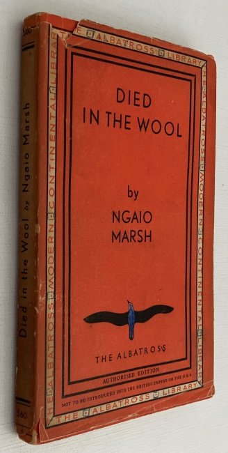 Marsh, Ngaio, - Died in the wool. [Albatross edition]