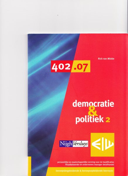 Midde rick van - democratie & politiek  402.07