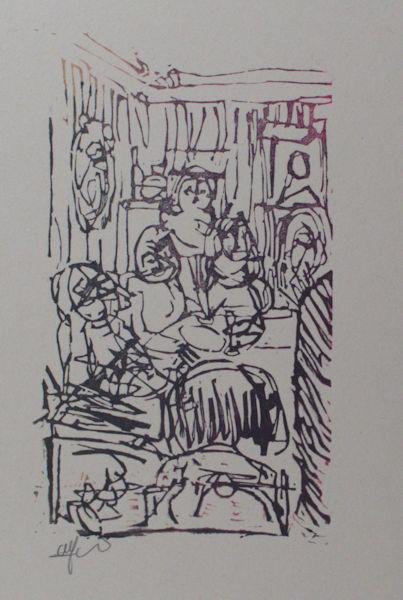 Jansen, Toon. - Mensen in interieur.