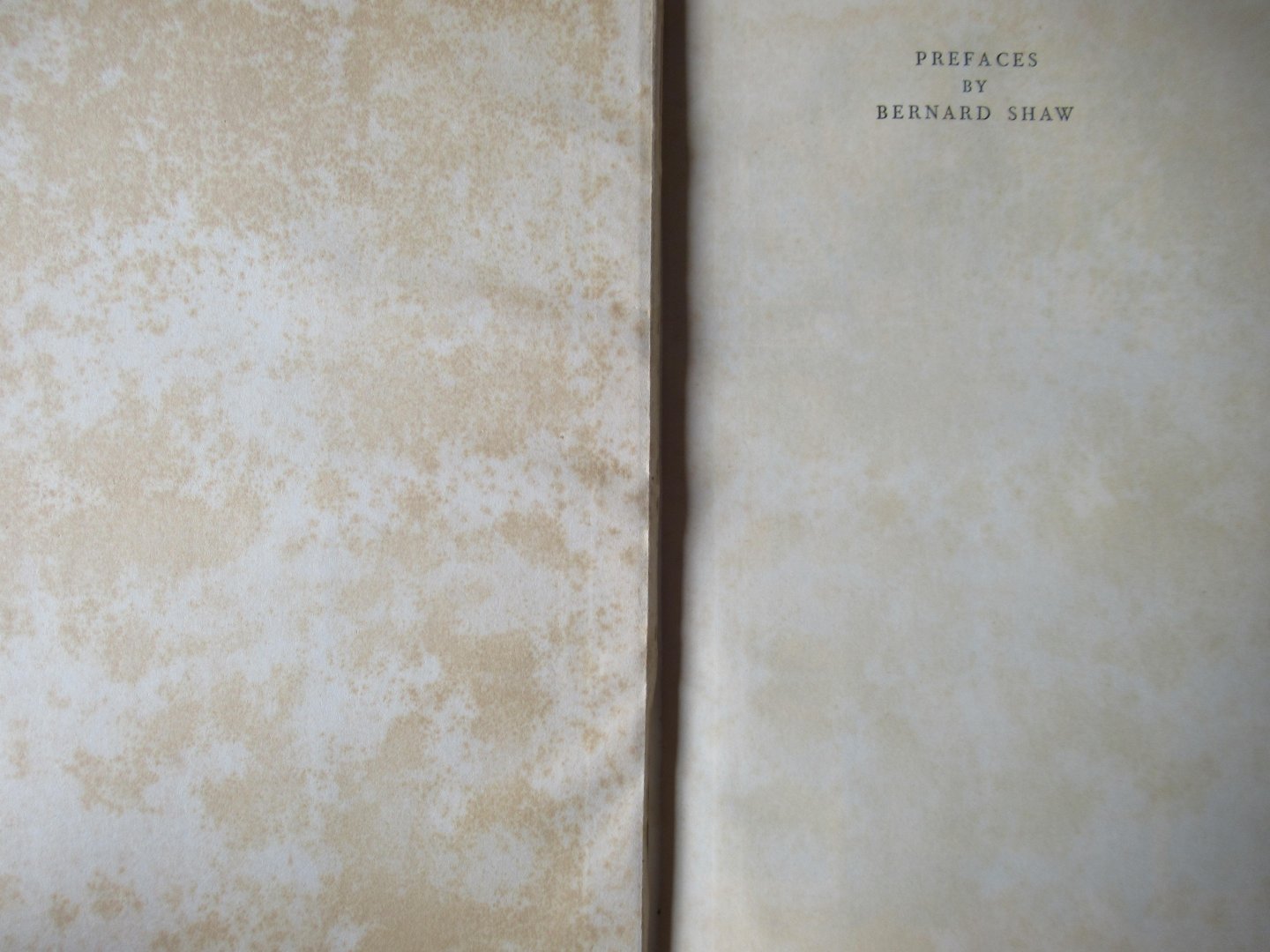 Shaw, Bernard - Prefaces by Bernard Shaw