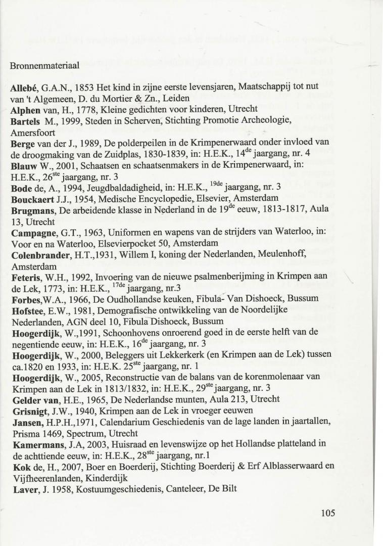 Meer, A.P. van (tekst) ; Middelkoop, A. ... [et al.] (red.) - Plucket in Krimpen aan de Lek 1806-1822 : een ex-Duinkerker kaper als burgemeester / geschreven en samengesteld door A.P. van Meer