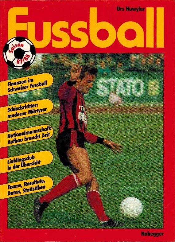 Huwyler, Urs - Fussball Saison 87-88