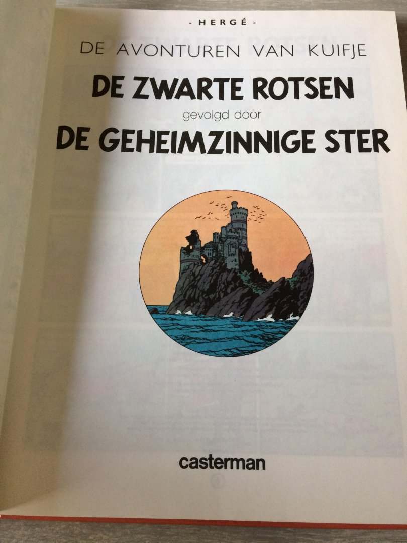 Hergé - Kuifje 06 de zwarte rotsen en De geheimzinnige ster