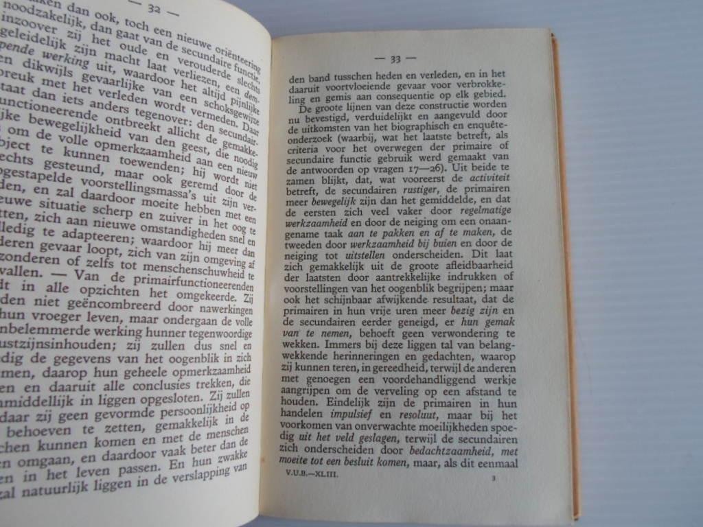 Heymans, Dr.G. - Inleiding tot de speciale psychologie, 2dl