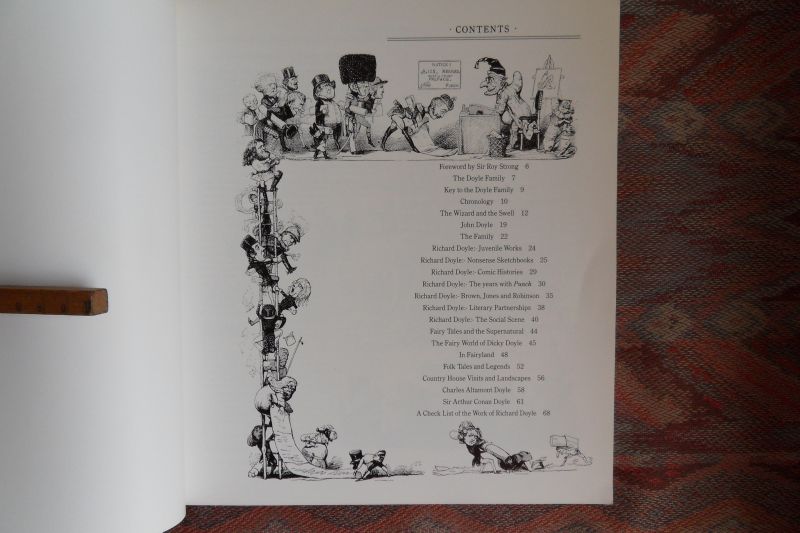 Engen, Rodney; Heseltine, Michael; Lambourne, Lionel (copyright text). - Richard Doyle and his Family. [ NIET de kleine versie van 60 pp. ].