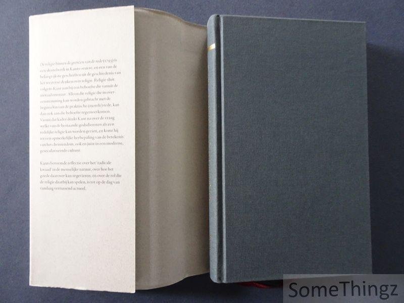 Kant, Immanuel / Van Eekert, Geert - Van Herck, Walter - Lemmens, Willem (inl., vertaling, annot.) - De religie binnen de grenzen van de rede.