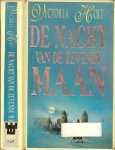 Holt Victoria   Vertaling:  C. van Dongen-Eykman  Bandontwerp en illustratie titelpagina Marits Rietdijk - De nacht van de zevende maan