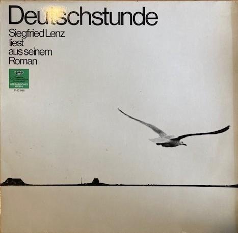 Lens, Siegfried - Vinyl. Deutschstunde. Siegried Lenz liest aus seinem roman.