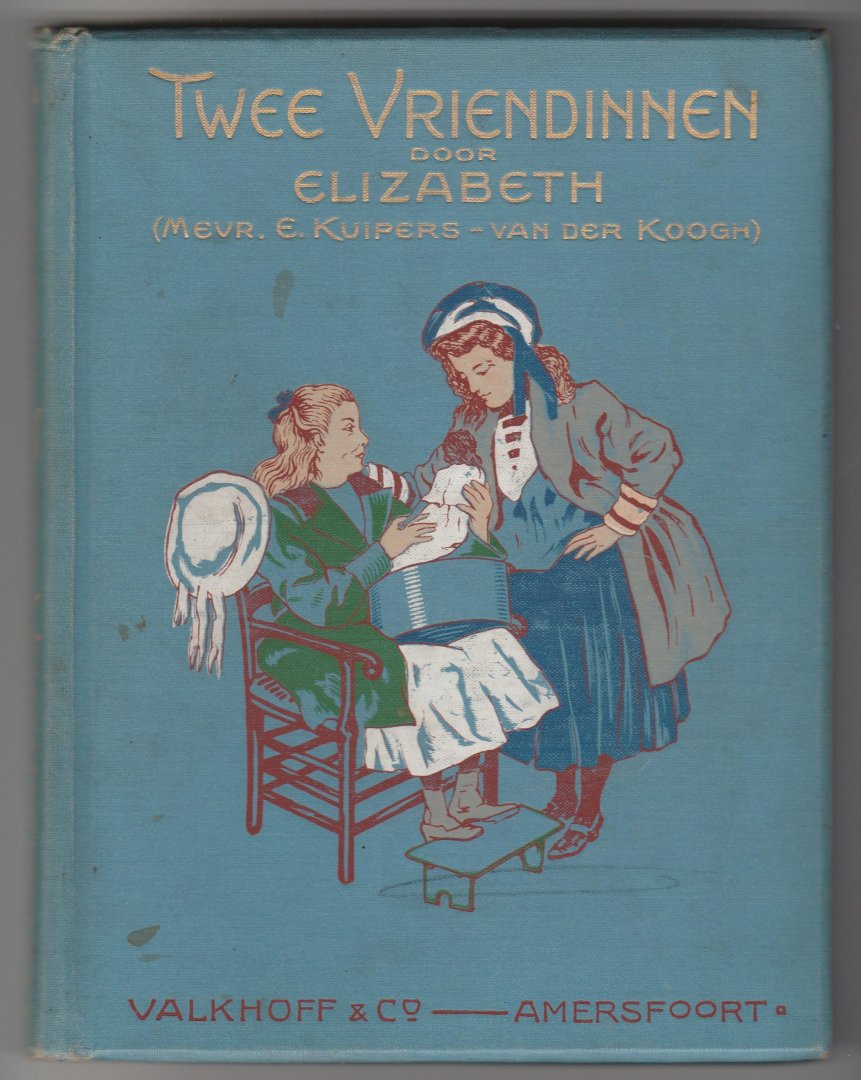 Elisabeth (Mevr. E. Kuipers- van der Koogh) - twee vriendinnen