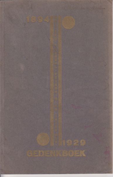 niet vermeld - Gedenkboek 1894 - 1929 Rotterdamsche Tooneelvereeniging Rotterdam