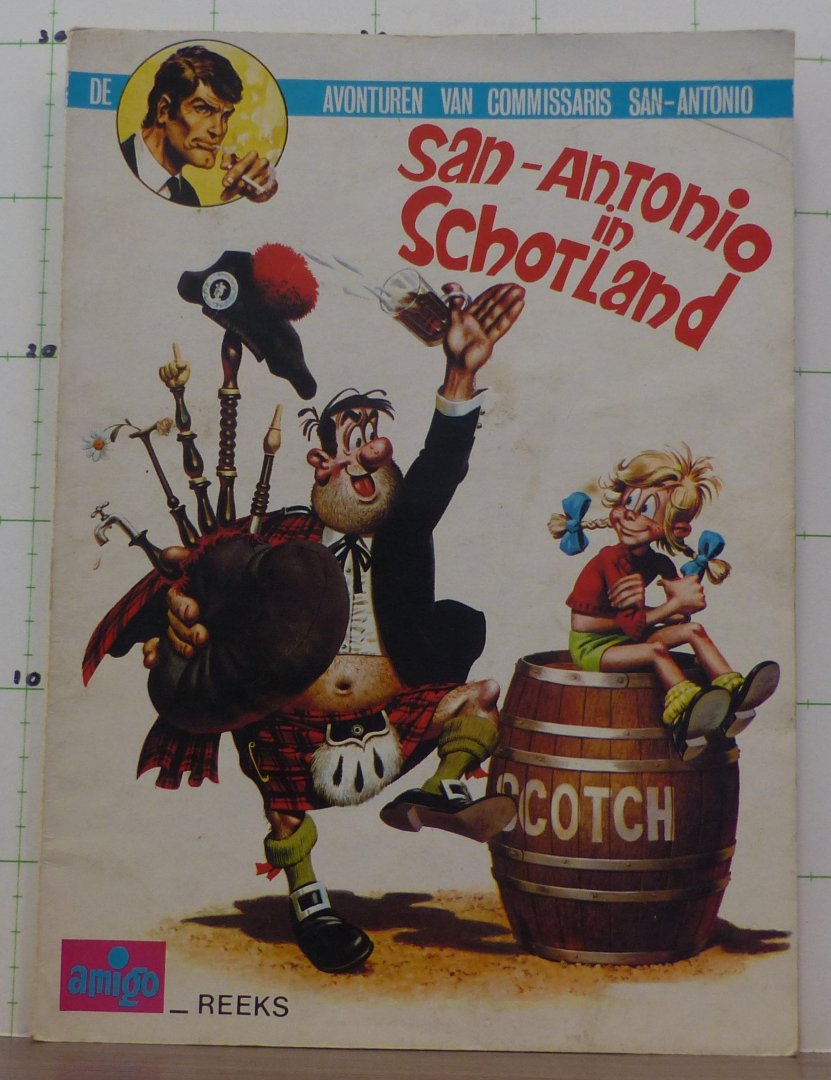 San Antonio - de avonturen van commissaris San Antonio - 7 - San Antonio in Schotland