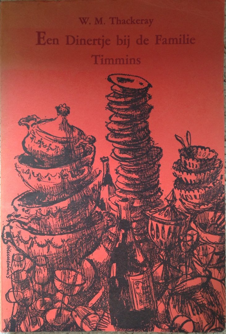 Thackeray, W.M. - Een Dinertje bij de Familie Timmins (vertaling van Jan Spierdijk, van A Little Dinner at the Timmins's)