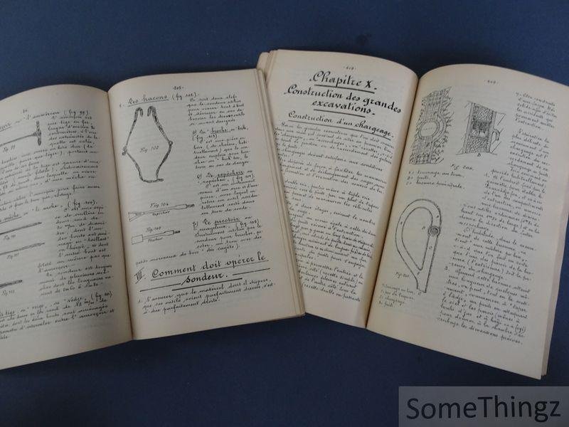 J. Nizet - R. Ringlet et M. Servais. - Technologie de l'exploitation des Mines de Houille pour ouvriers mineurs. [2 vols.]