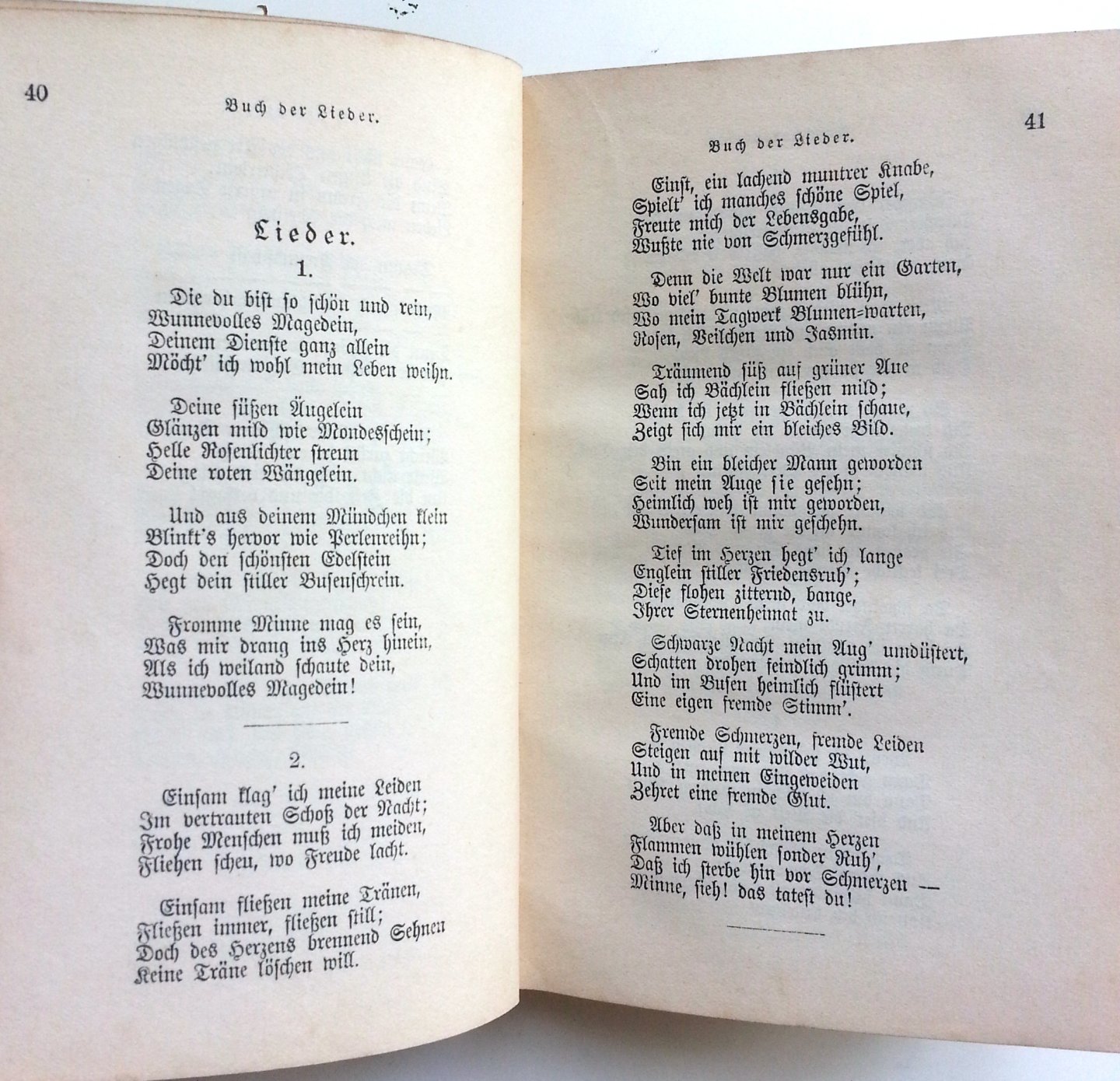Heine, Heinrich - Buch der Lieder (DUITSTALIG)