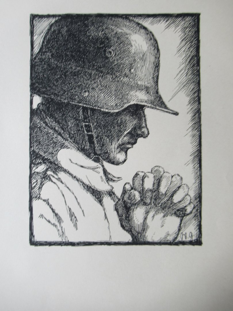 Geissler, Willi - Opferbrand. Federzeichnungen