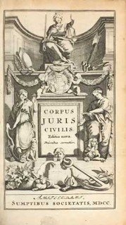 [Corpus Juris Civilis] - Corpus Juris Civilis. Editio nova prioribus correctior.