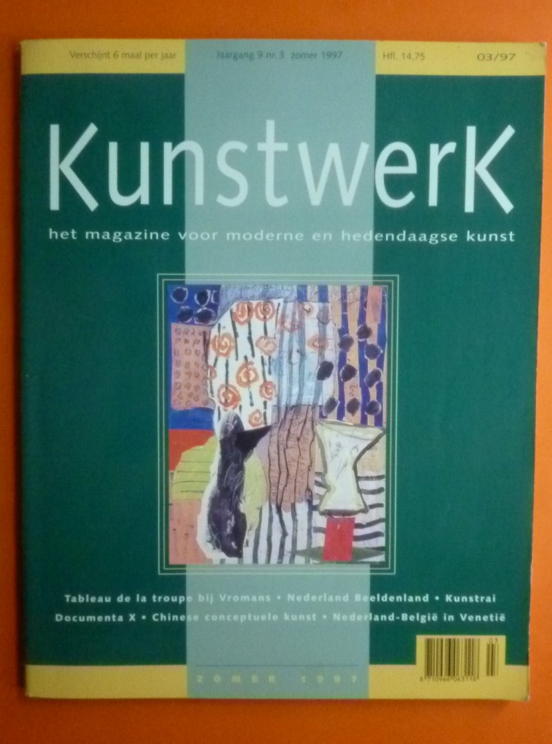 Kunstwerk redactie - Kunstwerk  ( het magazine voor moderne en hedendaagse kunst)