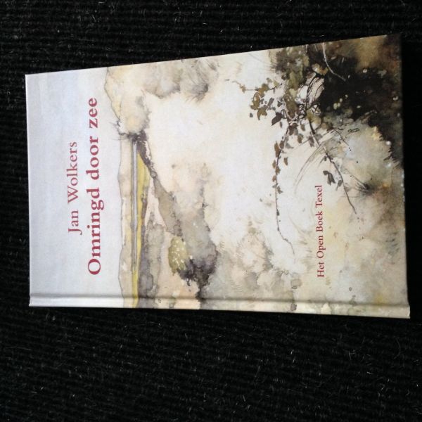 wolkers, jan - omringd door zee gesigneerd