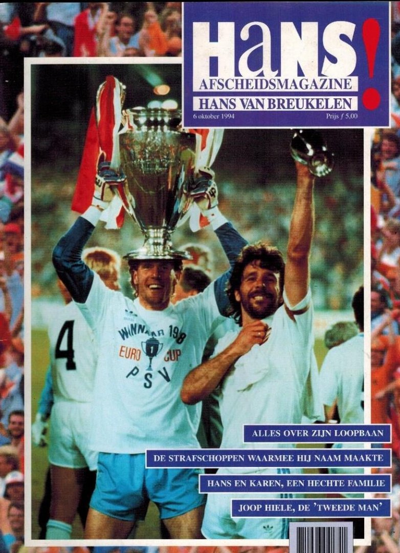 Hugo Borst e.a. - Afscheidsmagazine Hans van Breukelen