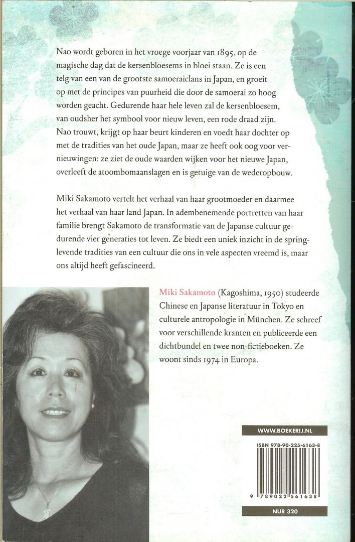 Sakamoto, Miki   en   Ewoud van  Hecke,  die  vertaalde uit het Duits - De eeuw van de kersenbloesem