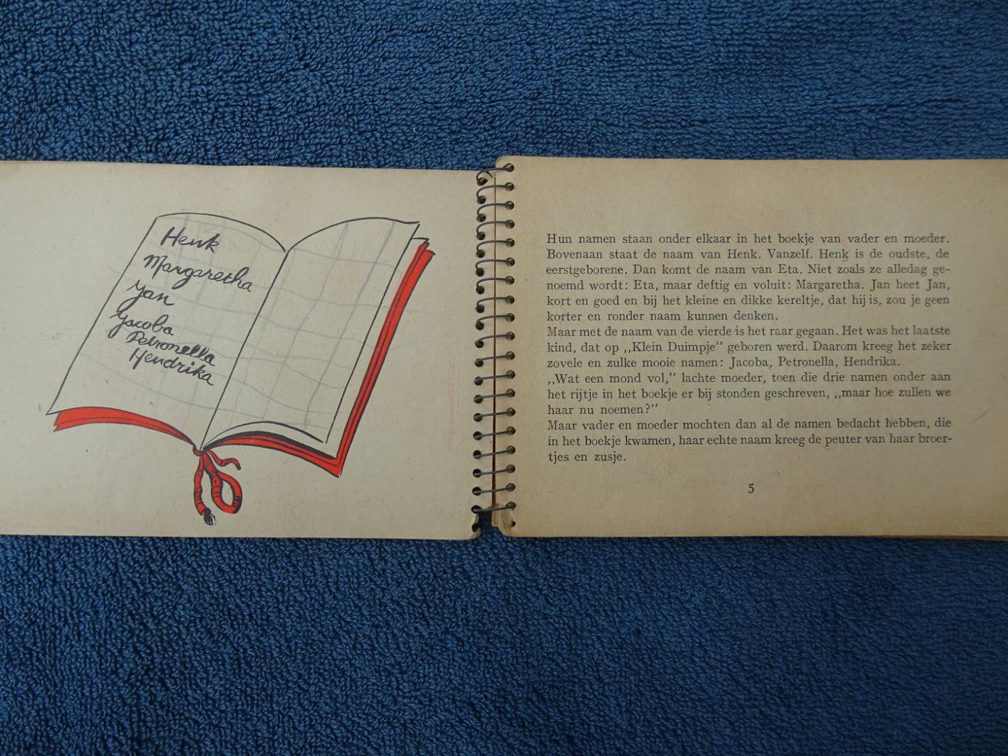 Riemsdijk, G.A. van & Eline van Eykern. - De vier van "Klein Duimpje".