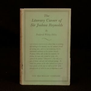Hilles, Frederick Whiley - The Literary Career of Joshua Reynolds