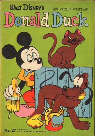 Disney, Walt - Donald Duck, Een Vrolijk Weekblad, No. 27,  7 juli 1962