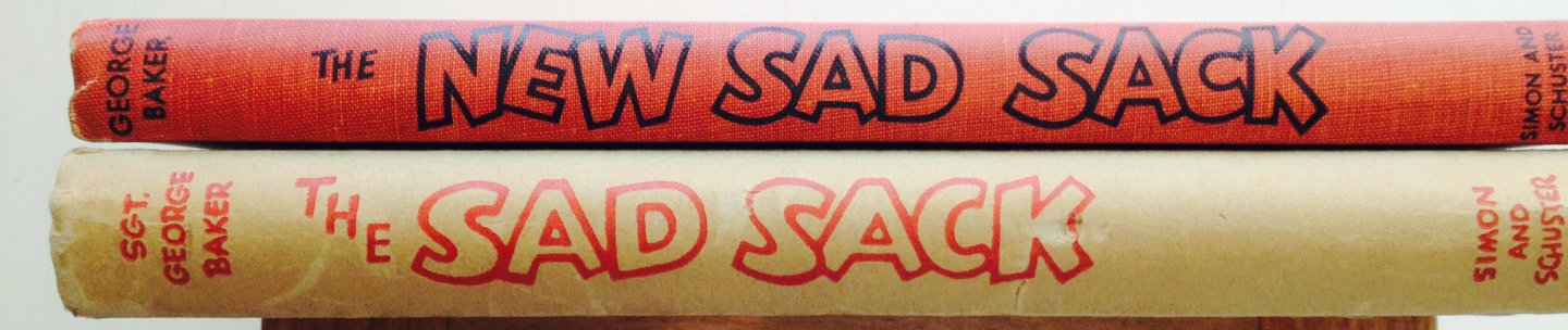 Baker, George. Sergeant. - The Sad Sack & The New Sad Sack. Twee delen.