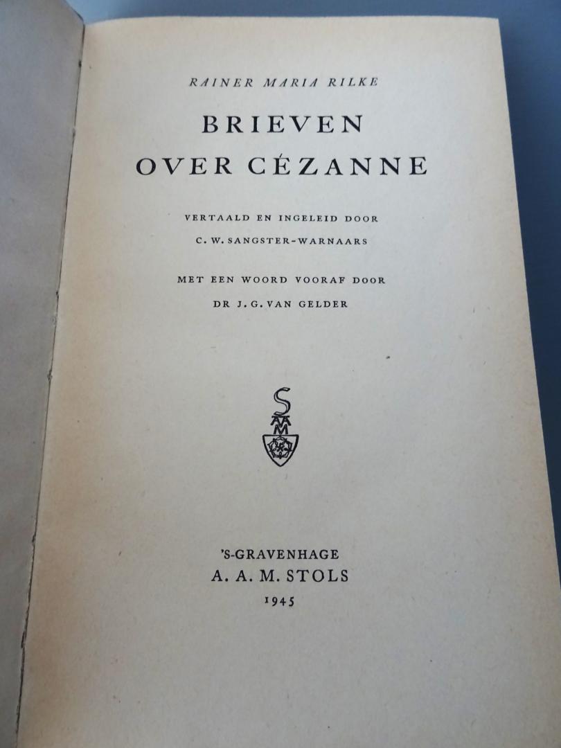 Rilke, Rainer Maria - Brieven over Cezanne