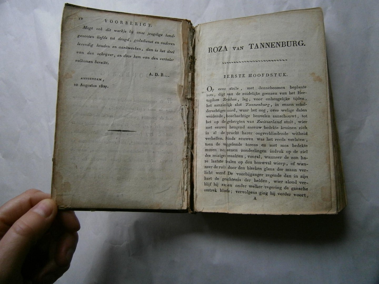 Schmid, H.C. - Roza van Tannenburg, een verhaal voor jonge lieden Het bloemkorfje, een verhaal voor de ontluikende jeugd