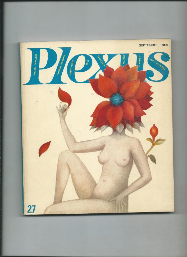 Mousseau, Jacques (rédacteur en chef) - Plexus nr. 27, Septembre 1969.