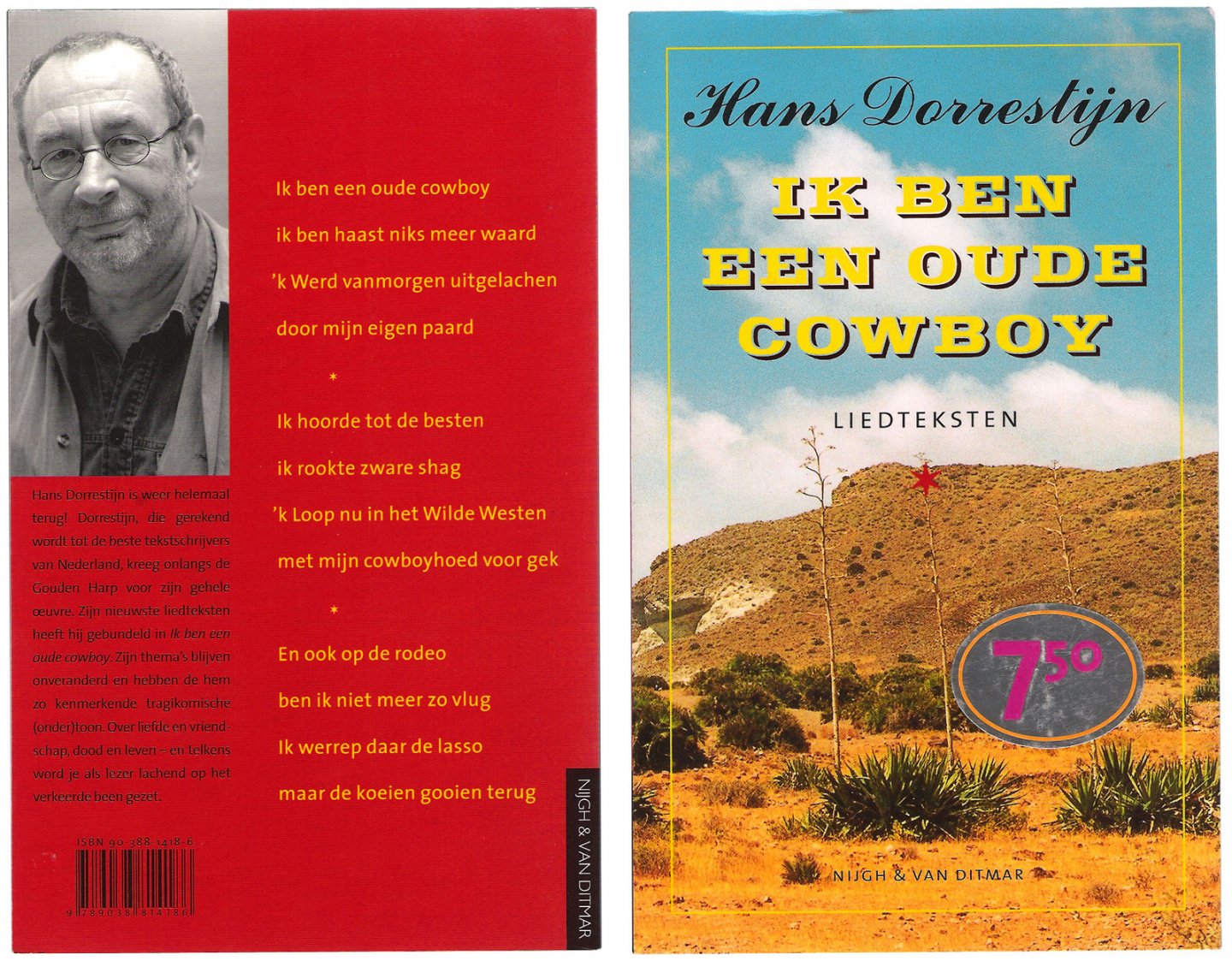 Dorrestijn, H. - Ik ben een oude cowboy / liedteksten
