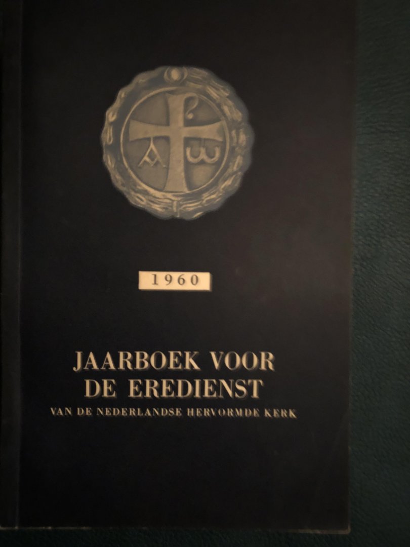 Raad voor de eredienst van de Nederlandse Hervormde Kerk - Jaarboek voor de eredienst 1959 - 1968; 6 delen