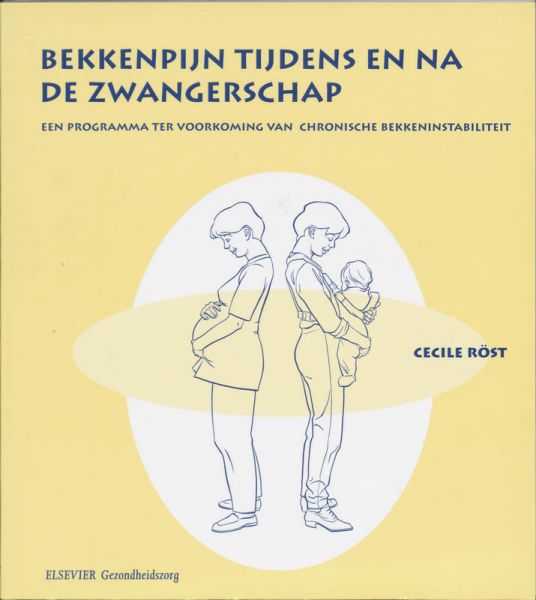 Rost , Cecile . [ isbn 9789035220560  ] - Bekkenpijn Tijdens en na de Zwangerschap. ( Een programma ter voorkoming van chronische bekkeninstabiliteit. ) Cecile Röst (fysiotherapeute, moeder van drie kinderen en auteur van dit boek) maakte tijdens haar eigen zwangerschappen bekkenpijn mee.-