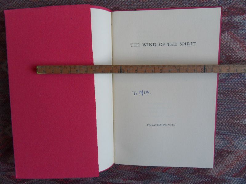 McNally, C. Eric. - The Wind of the Spirit.