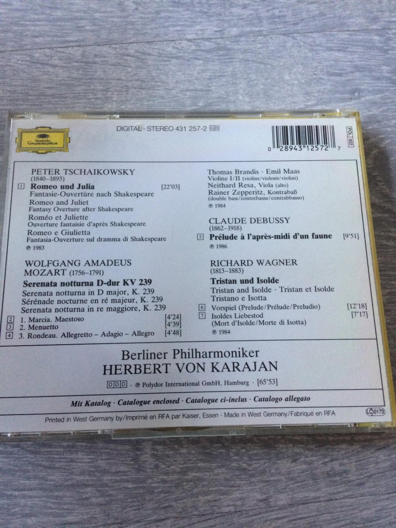 Herbert von Karajan - Berliner Philharmoniker