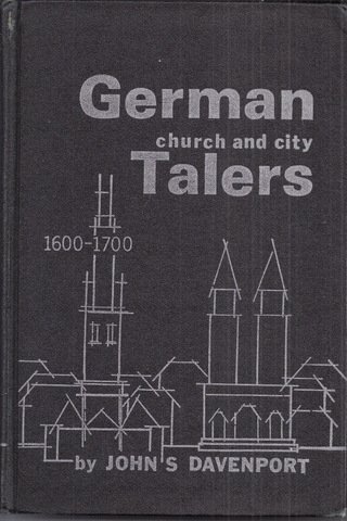 Davenport, John S. - German Church and City Talers 1600-1700