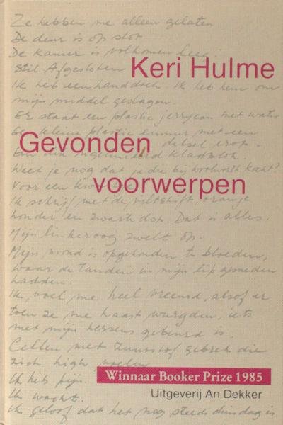 Hulme, Keri. - Gevonden voorwerpen.