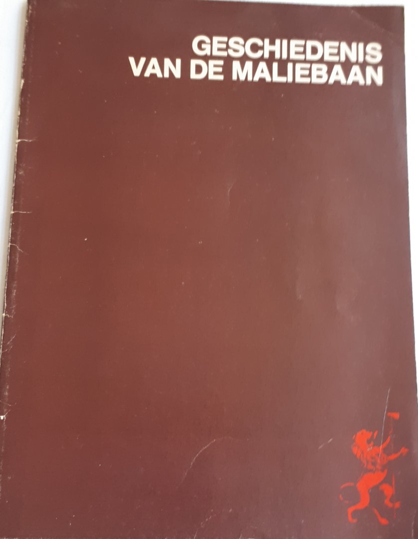 PERKS, W. A. G. - Geschiedenis van de Maliebaan. Uit Utrechts verleden 1