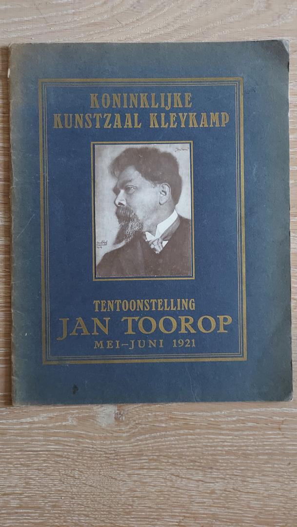 Toorop, J.Th., Boutens T.C., Van Tussenbroek, Otto - Tentoonstelling Jan Toorop mei - juni 1921