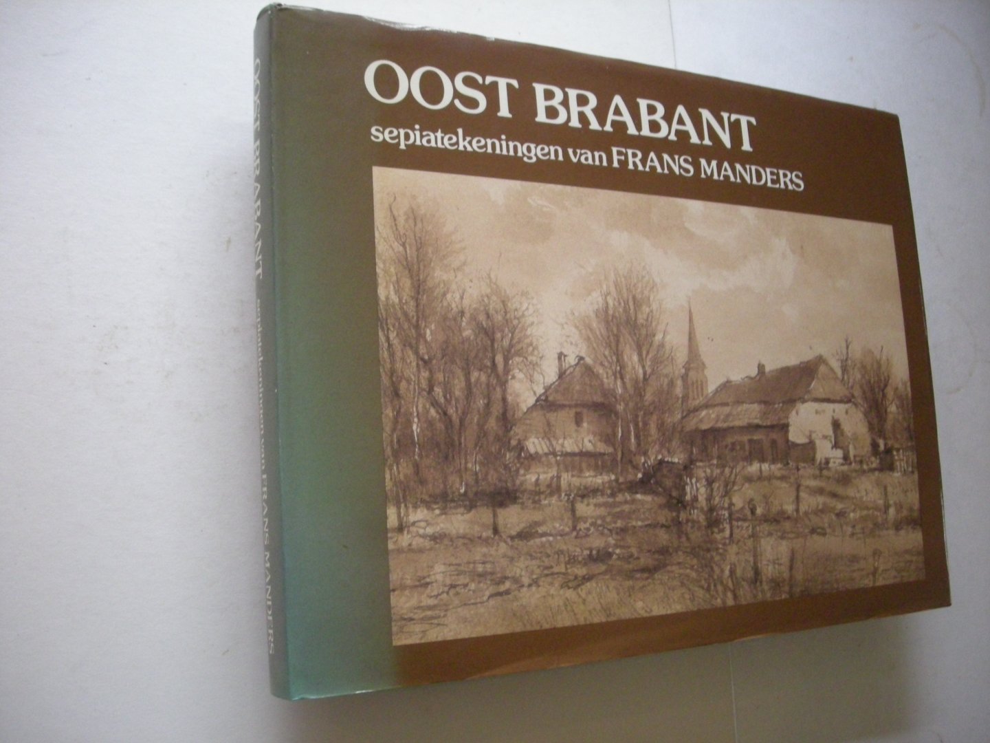 Manders, Frans / Oorschot, Dr. J.van, inl. - Oost Brabant - sepiatekeningen.