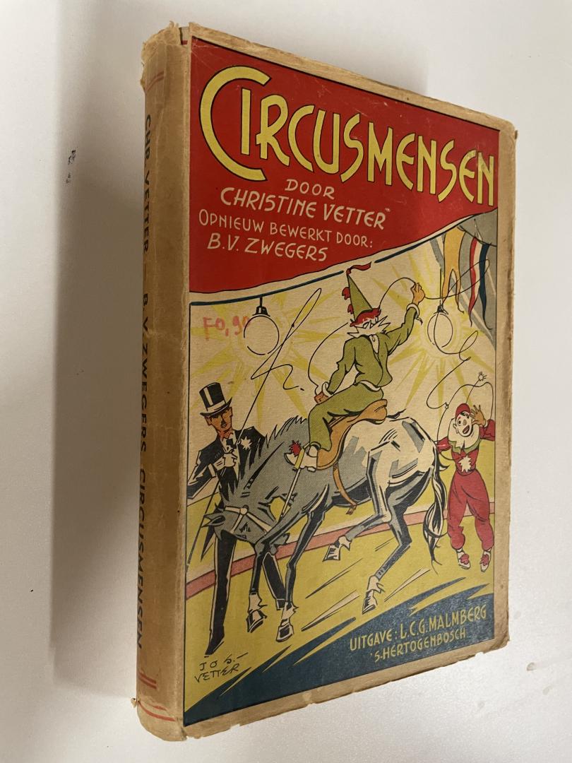VETTER Christine, bew. B.V. Zwegers - Circusmensen