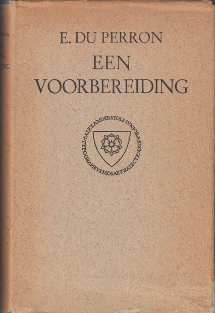 Perron, E. du - Een voorbereiding.