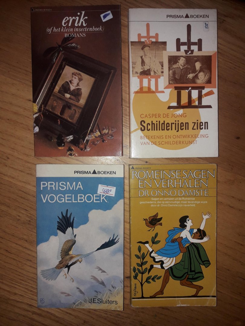 Bomans / de Jong / Sluiters / Damste - Erik / Schilderijen zien / Vogelboek / Romeinse sagen en verhalen