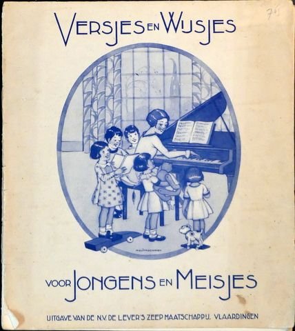 Clinge Doorenbosch: - Versjes en wijsjes voor jongens en meisjes. Teekeningen van M. Güthschmidt